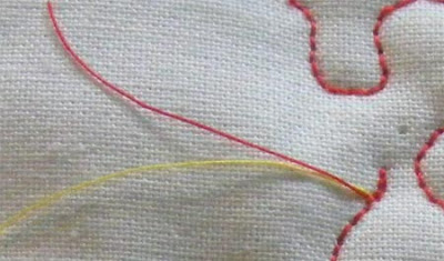 how to start and end free motion stitching 