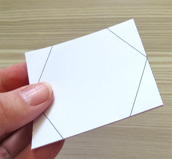 Quick and easy way to cut hexagon templates for English paper piecing ...