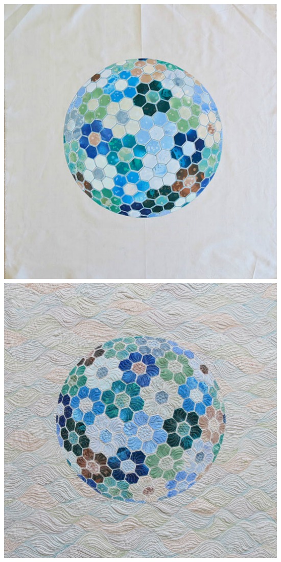 How to Add Multicolor Free Motion Quilting