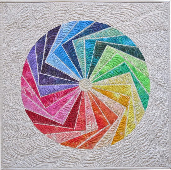 raw edge applique quilt pattern