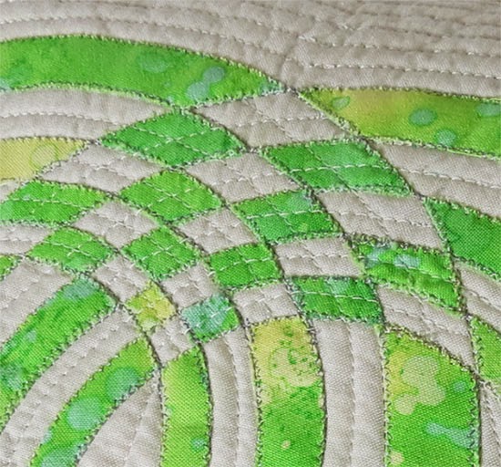 Raw Edge Applique Quilt and Pillows