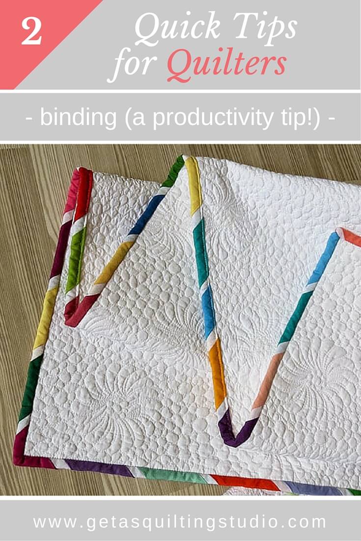 Quilting Tips- binding