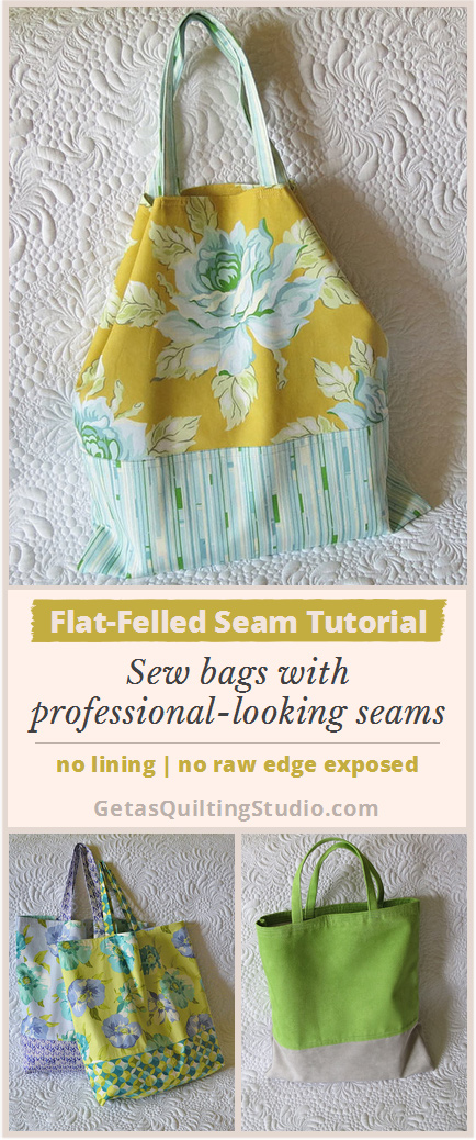 Learn to sew a flat-felled seam - a strong seam with no raw edge exposed, with a clean and smooth finish on the inside.