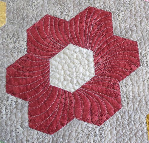 Modern Grandmothers Flower Garden Quilt Pattern