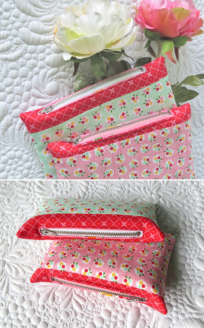 Quick and Easy Zipper Pouch Patterns