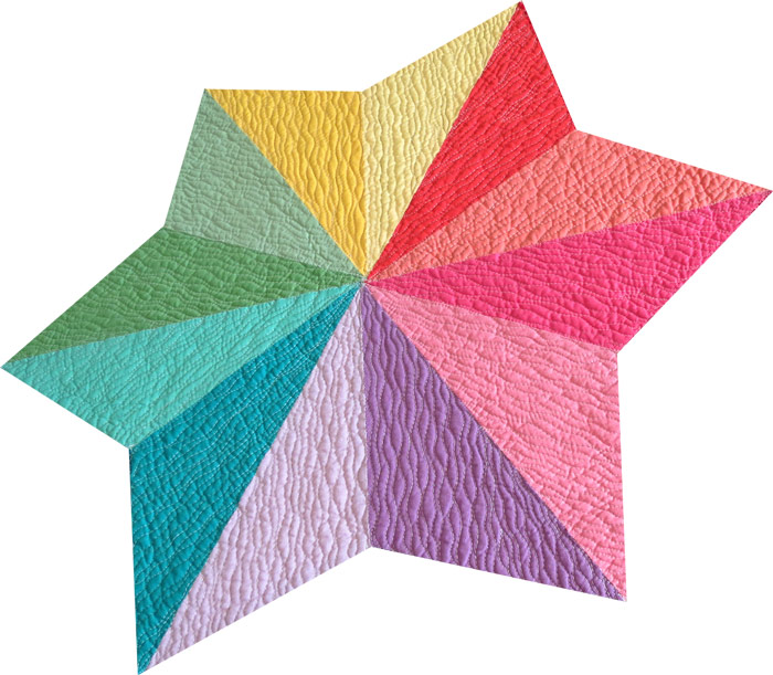 Snowflake quilt pattern