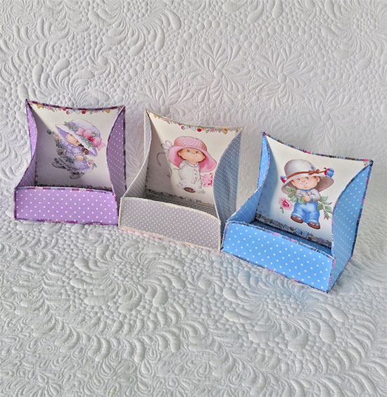 Fabric box tutorial- perfect for the most cherished fabric! Download templates in 3 sizes.