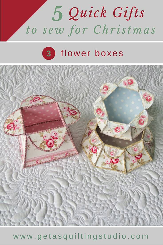 Flower boxes tutorial + free download- templates for square, hexagonal and octagonal boxes
