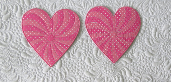 free heart quilt pattern