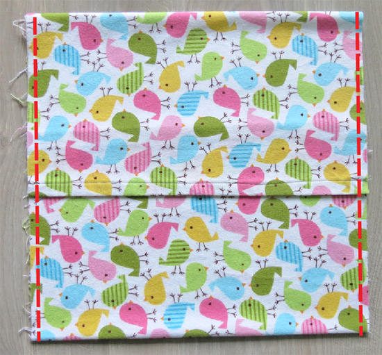Quick Pillow Cover Tutorial
