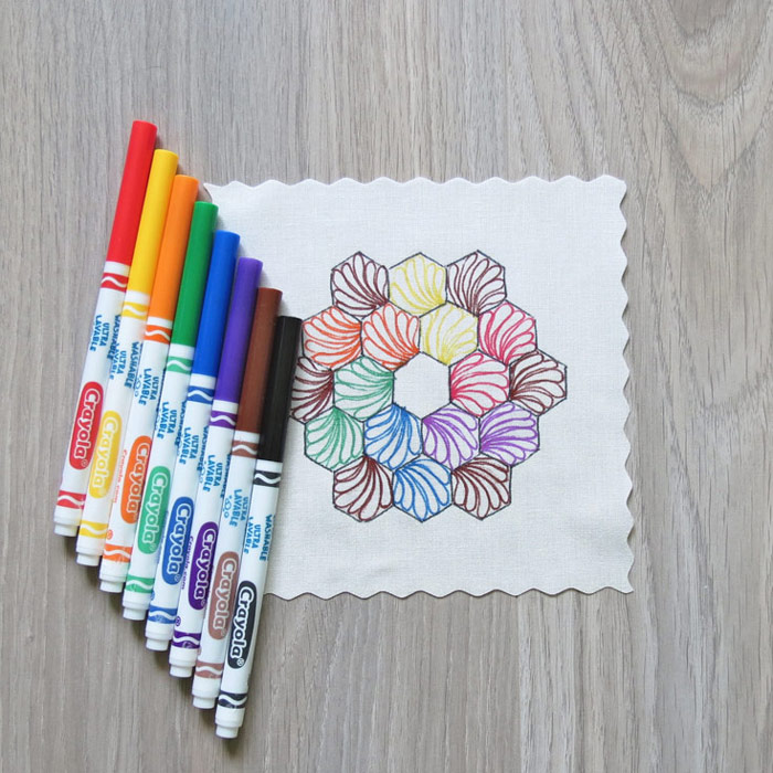 Washable Markers for Quilting