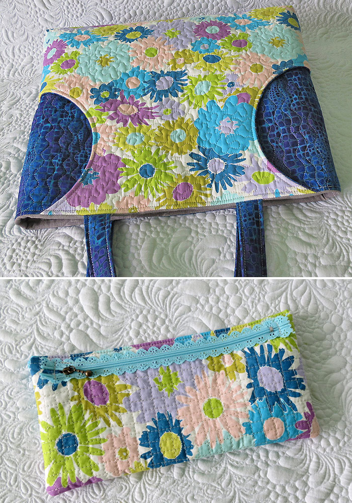 large quilted bag