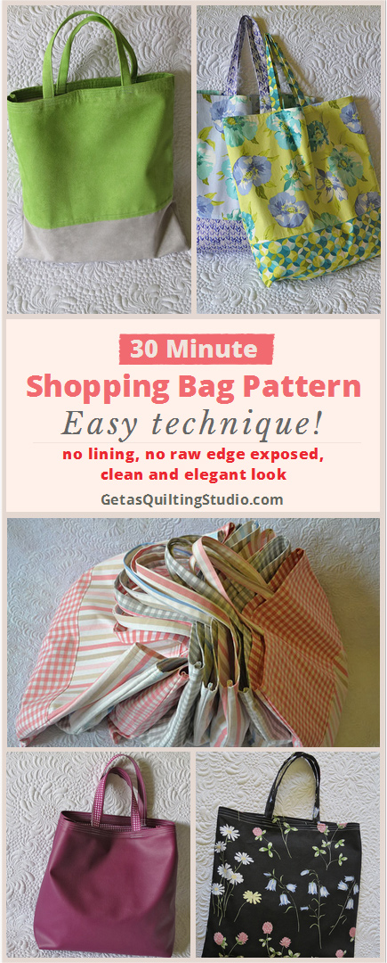 Quick Shopping Bag Pattern