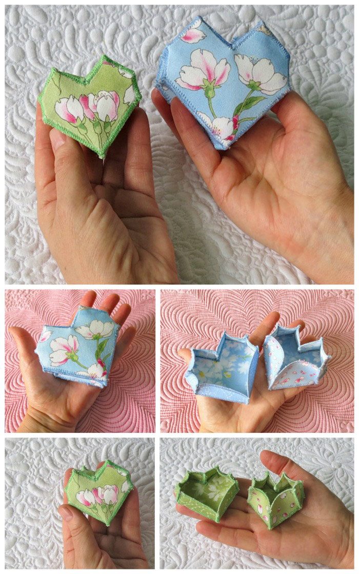 Miniature heart boxes