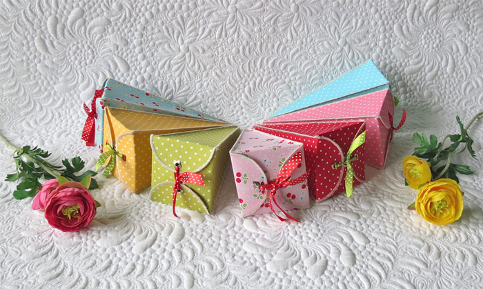 Fabric Treat Boxes
