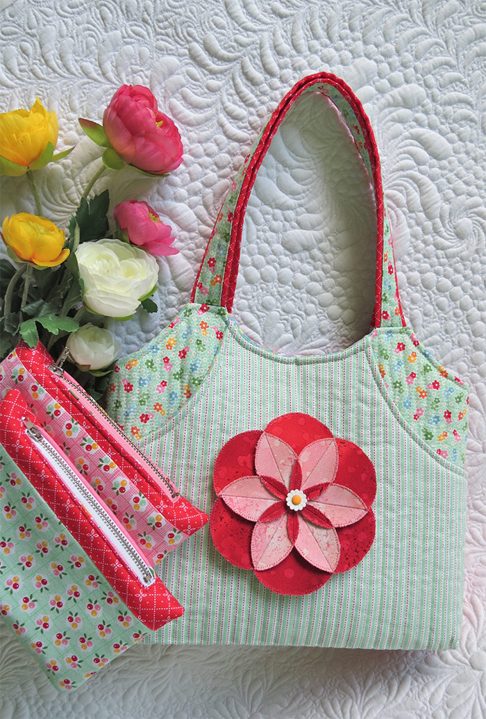 Little bag and pouches- BEST gift to sew for a little girl