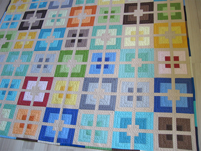 Quilt as you go pattern - Geta's Quilting Studio