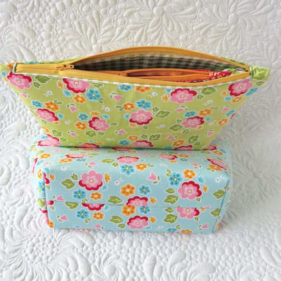 Double Zipper Pouch Pattern - Geta's Quilting Studio