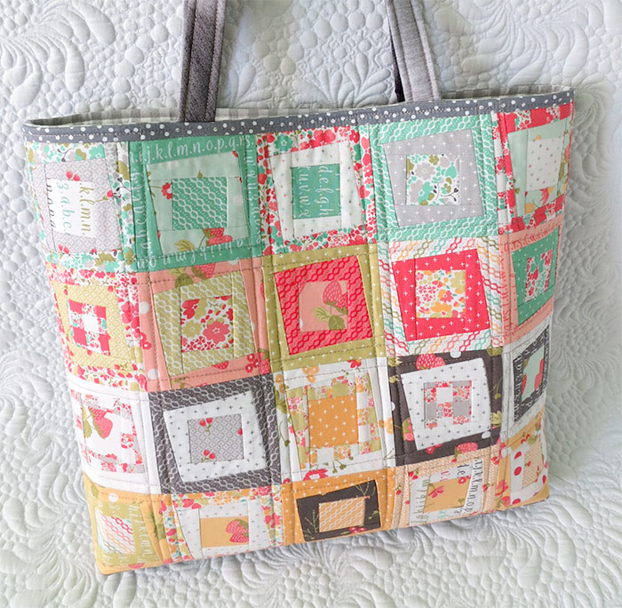 Charming tote II bag pattern - Geta's Quilting Studio