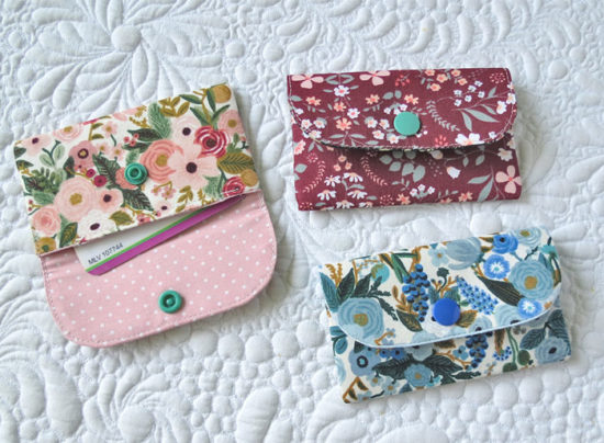 Accordion Cardholder patterns - Geta's Quilting Studio