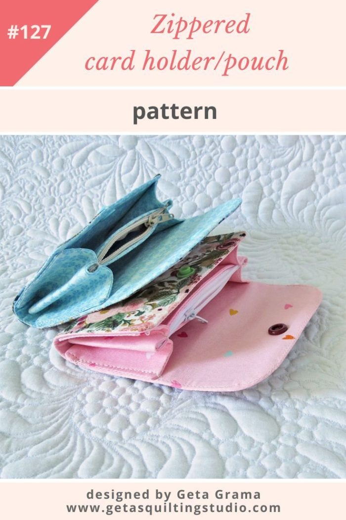 Card holder patterns - Geta's Quilting Studio