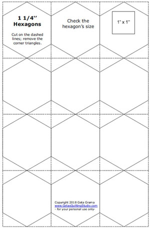 diy-hexagon-templates-epp-8 - Geta's Quilting Studio