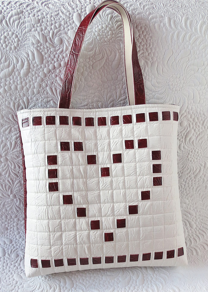 woven-fabric-heart-pattern-1 - Geta's Quilting Studio